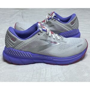 Brooks Adrenaline GTS 22 1203531B599 Gray Running Shoes Women's Size 9.5